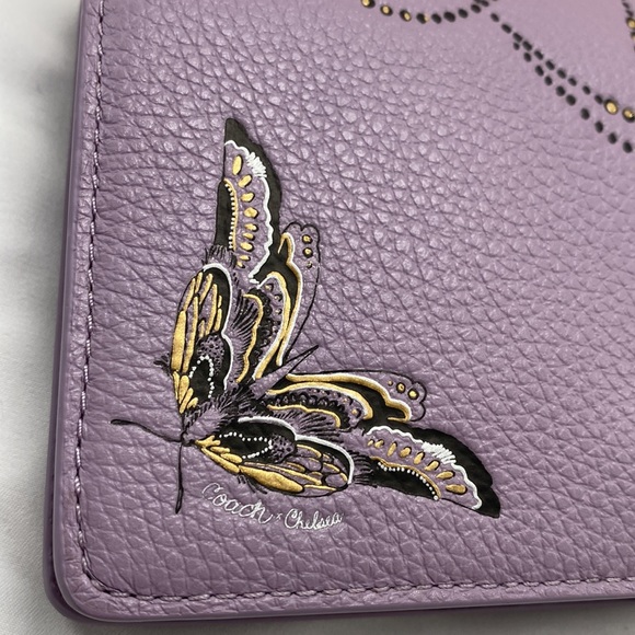 Coach Purse HAYDEN Foldover Crossbody BAG Lilac Purple Tattoo - Picture 5 of 9